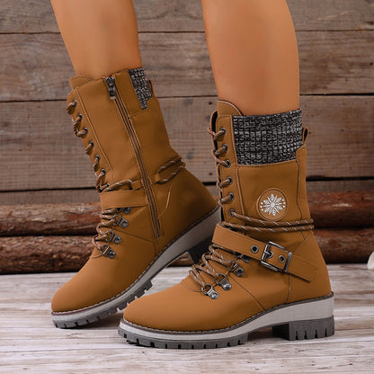 Schicke Orthopädische Stiefel mit einzigartigem Design