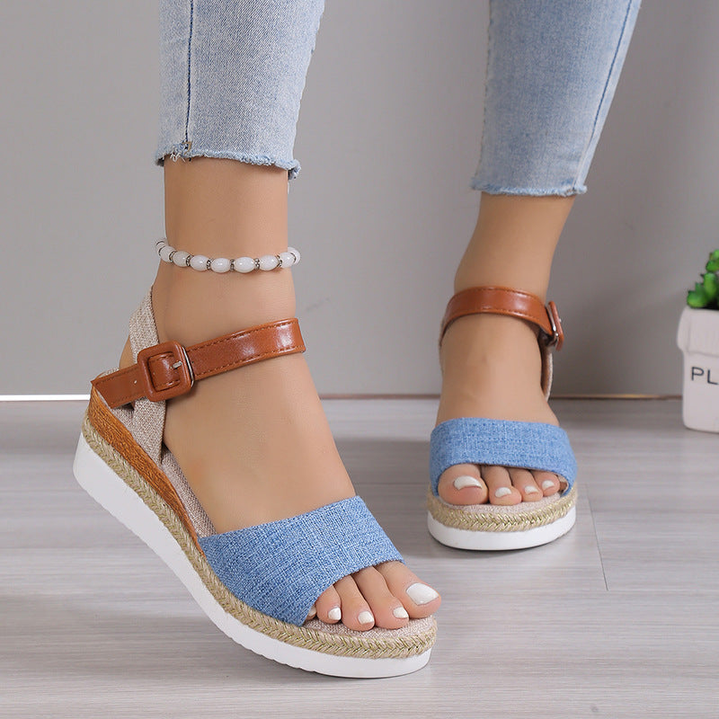 Vintage inspirierte Orthopädische Sandalen