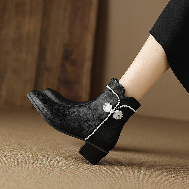 Anmutige Orthopädische Stiefel für modernen Look