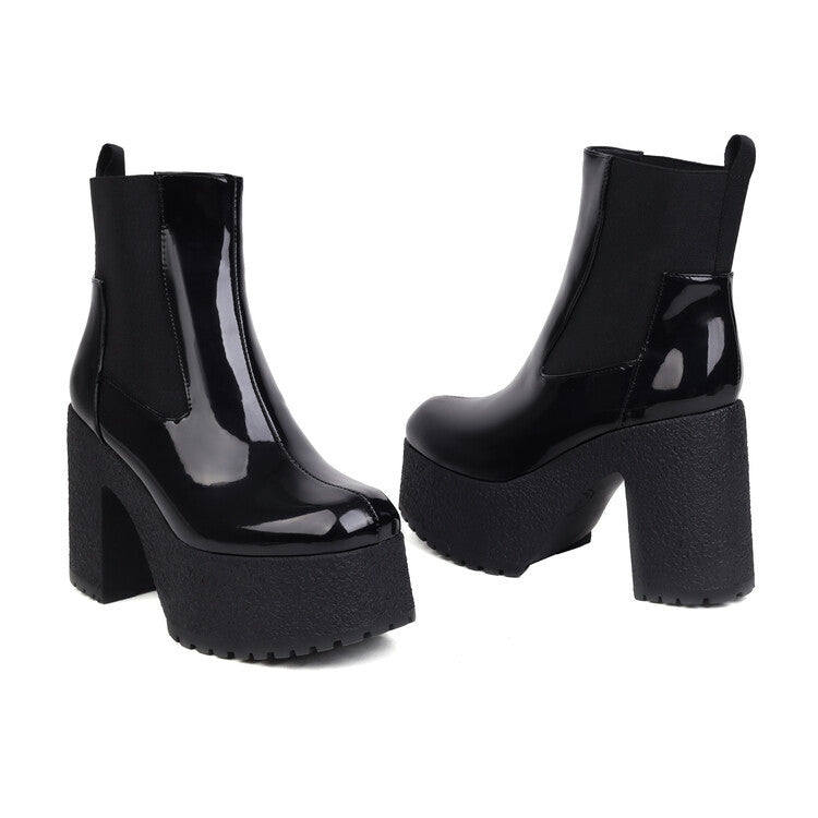 Klassische Orthopädische Stiefel mit zeitlosem Stil