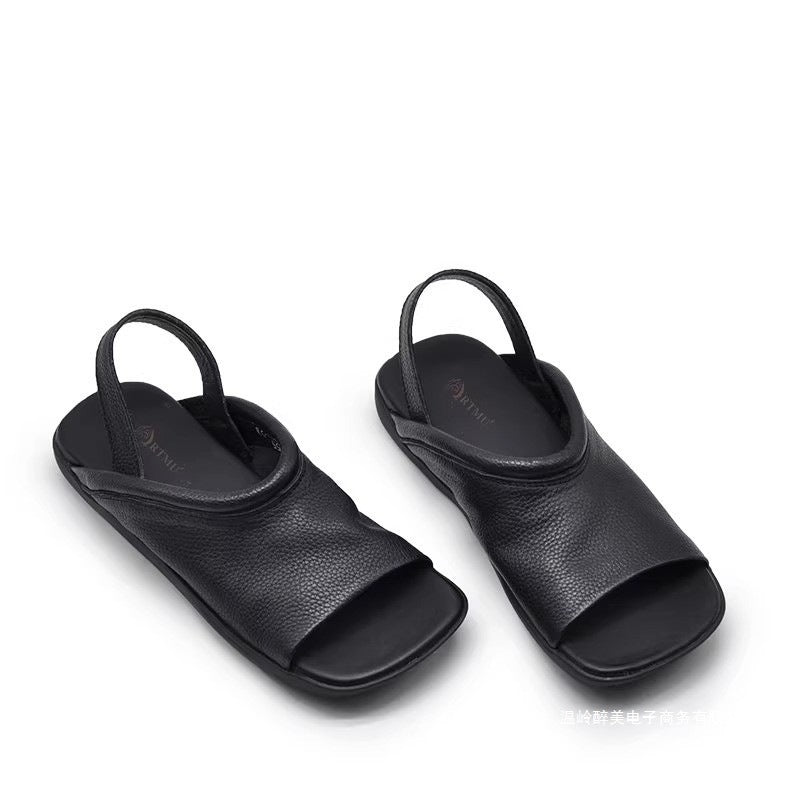 Vintage inspirierte Orthopädische Sandalen