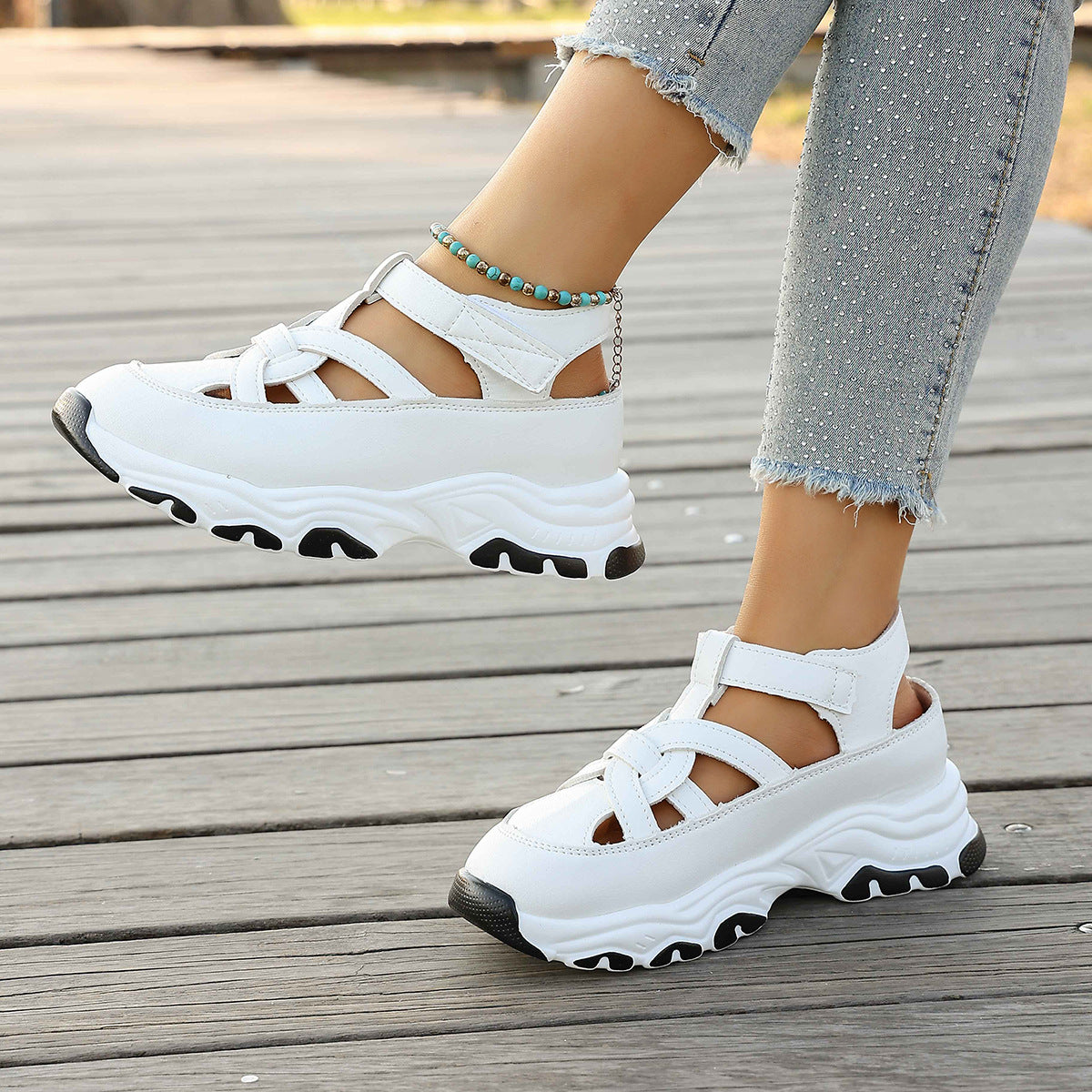 Vintage inspirierte Orthopädische Schuhe