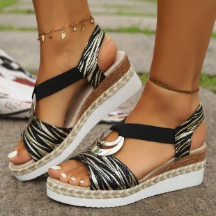 Vintage inspirierte Orthopädische Sandalen