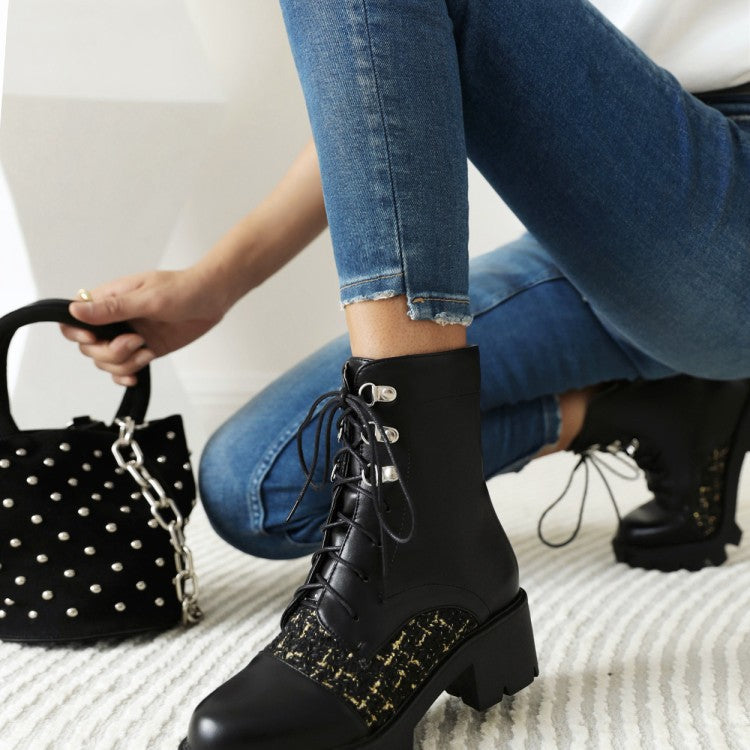 Vintage inspirierte Orthopädische Stiefel