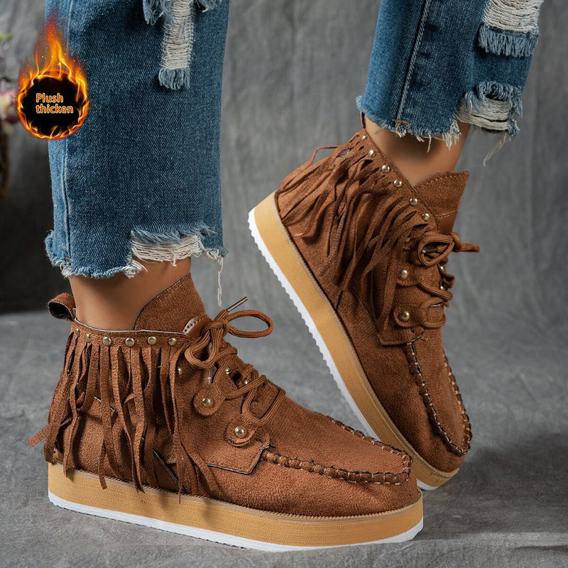Vintage inspirierte Orthopädische Stiefel