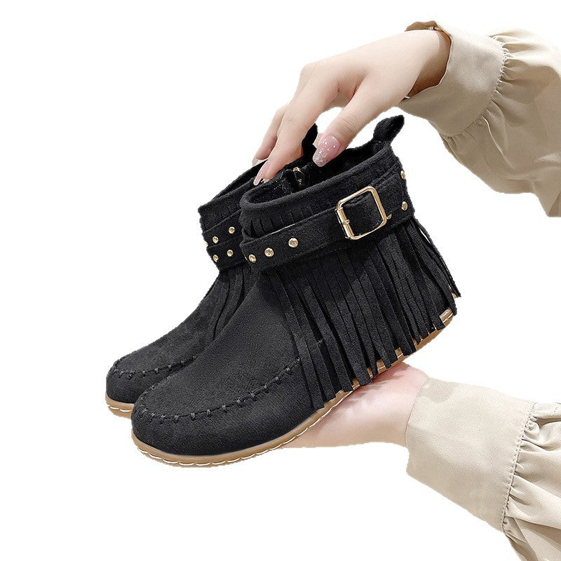 Klassische Orthopädische Stiefel mit zeitlosem Stil