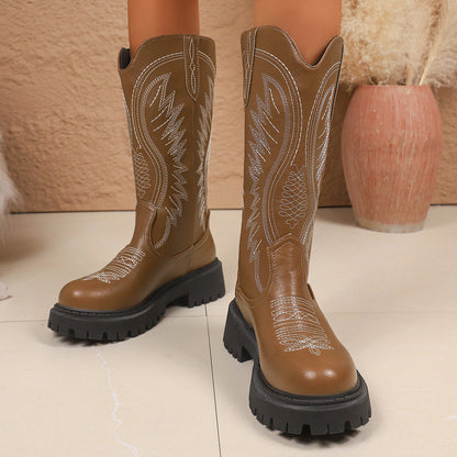 Vintage inspirierte Orthopädische Stiefel