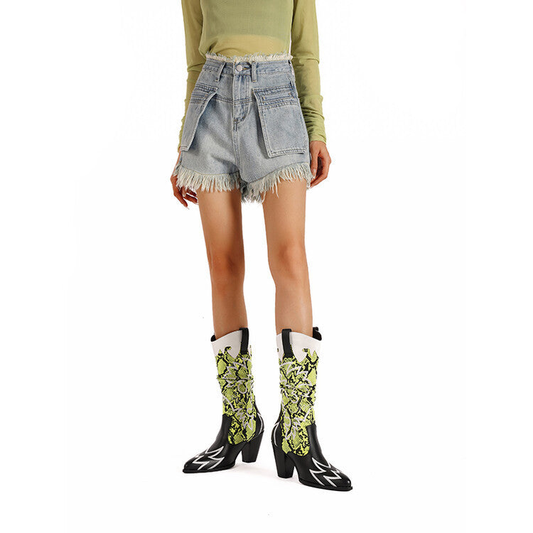 Schicke Orthopädische Stiefel mit einzigartigem Design