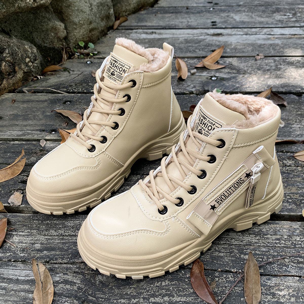 Vintage inspirierte Orthopädische Stiefel