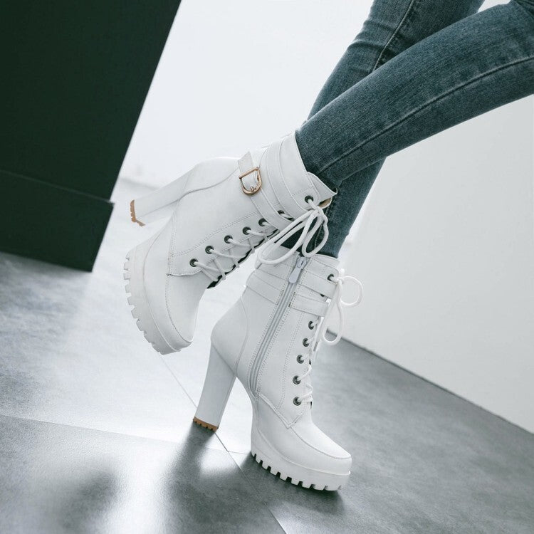 Vintage inspirierte Orthopädische Stiefel