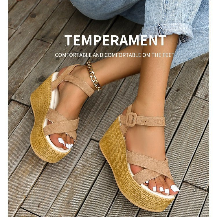 Vintage inspirierte Orthopädische Sandalen