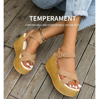Vintage inspirierte Orthopädische Sandalen