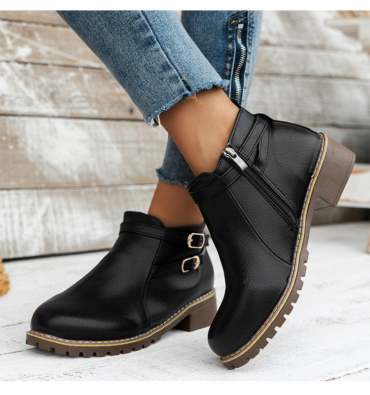 Schicke Orthopädische Stiefel mit einzigartigem Design