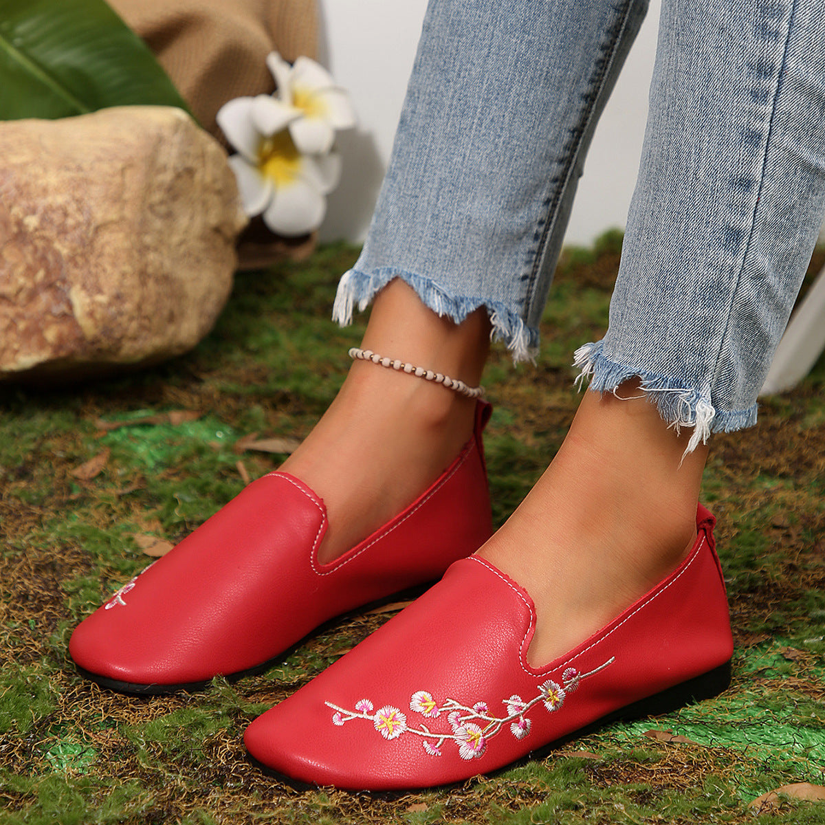 Vintage inspirierte Orthopädische Schuhe