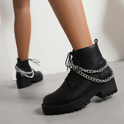 Klassische Orthopädische Stiefel mit zeitlosem Stil