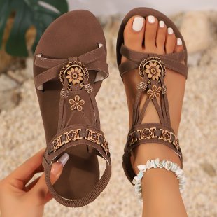 Klassische Orthopädische Sandalen mit zeitlosem Stil