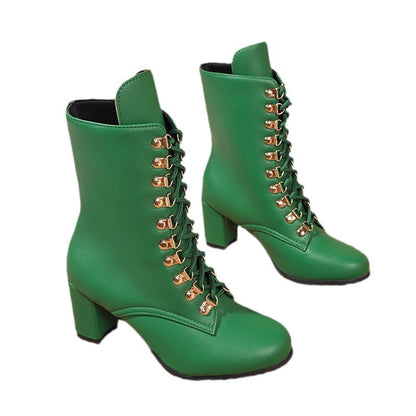 Vintage inspirierte Orthopädische Stiefel