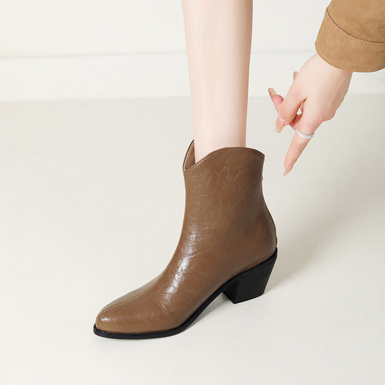 Klassische Orthopädische Stiefel mit zeitlosem Stil