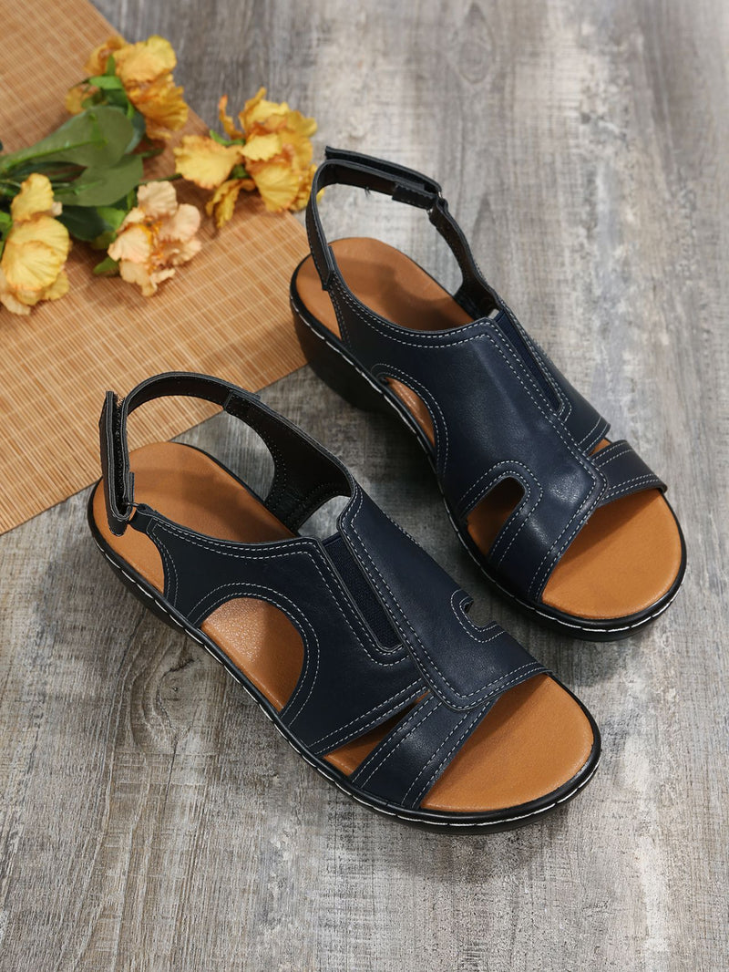 Vintage inspirierte Orthopädische Sandalen
