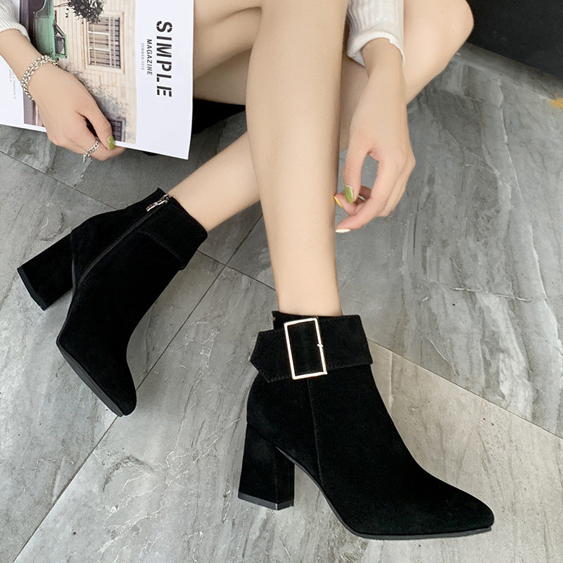 Klassische Orthopädische Stiefel mit zeitlosem Stil