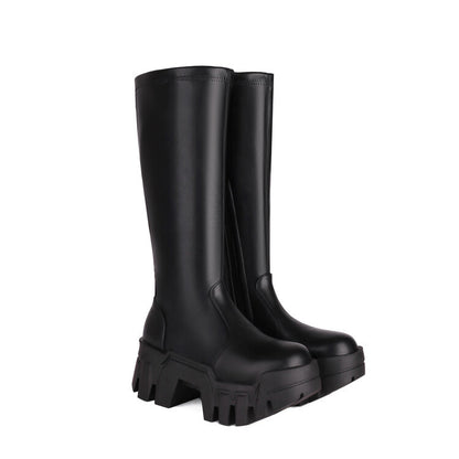 Klassische Orthopädische Stiefel mit zeitlosem Stil