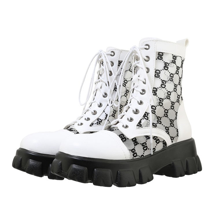 Vintage inspirierte Orthopädische Stiefel