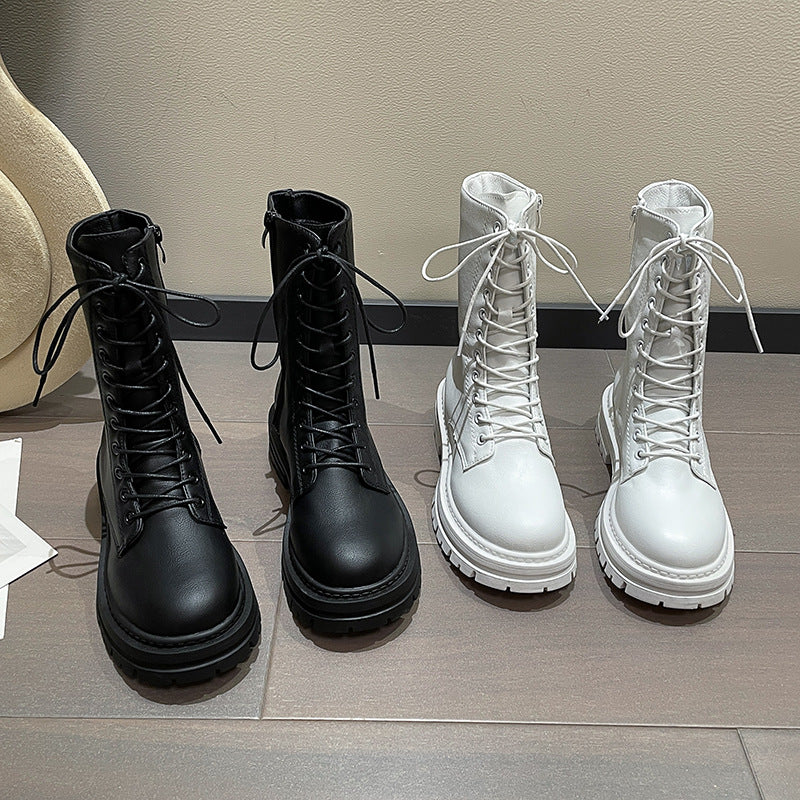 Vintage inspirierte Orthopädische Stiefel