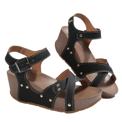 Klassische Orthopädische Sandalen mit zeitlosem Stil