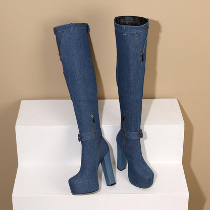 Vintage inspirierte Orthopädische Stiefel