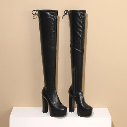 Anmutige Orthopädische Stiefel für modernen Look