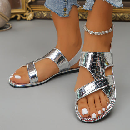 Klassische Orthopädische Sandalen mit zeitlosem Stil