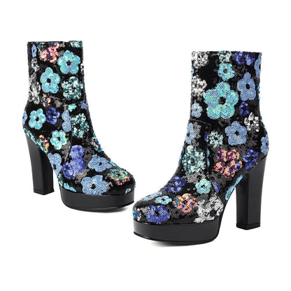 Schicke Orthopädische Stiefel mit einzigartigem Design