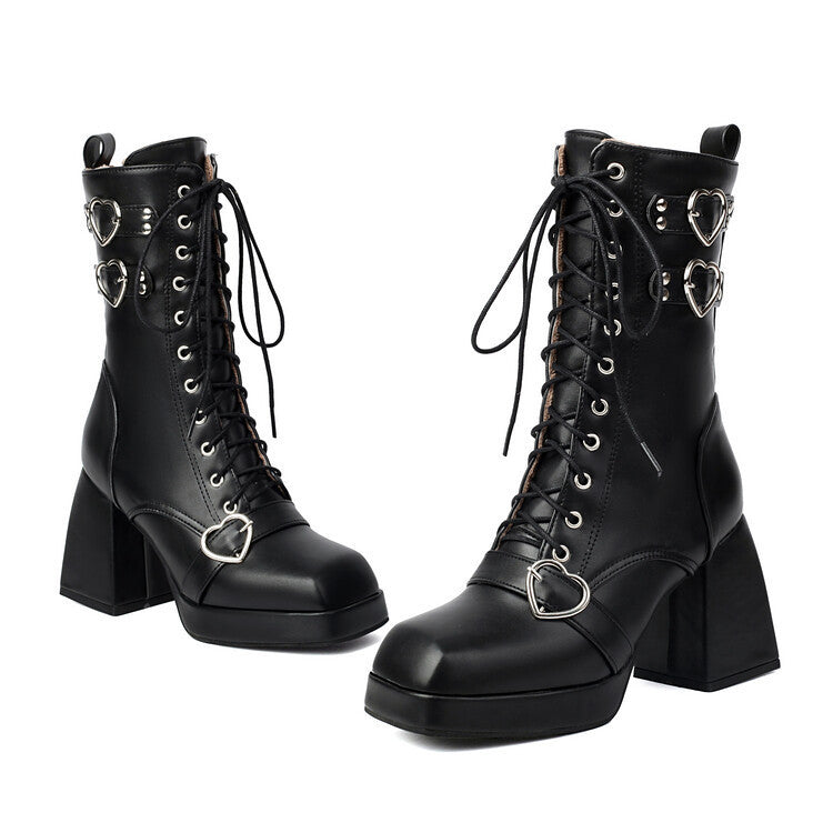 Vintage inspirierte Orthopädische Stiefel