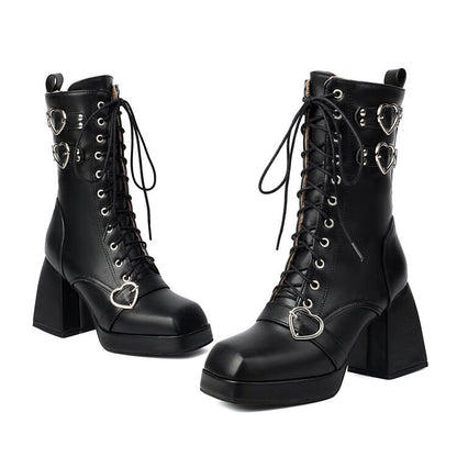 Vintage inspirierte Orthopädische Stiefel