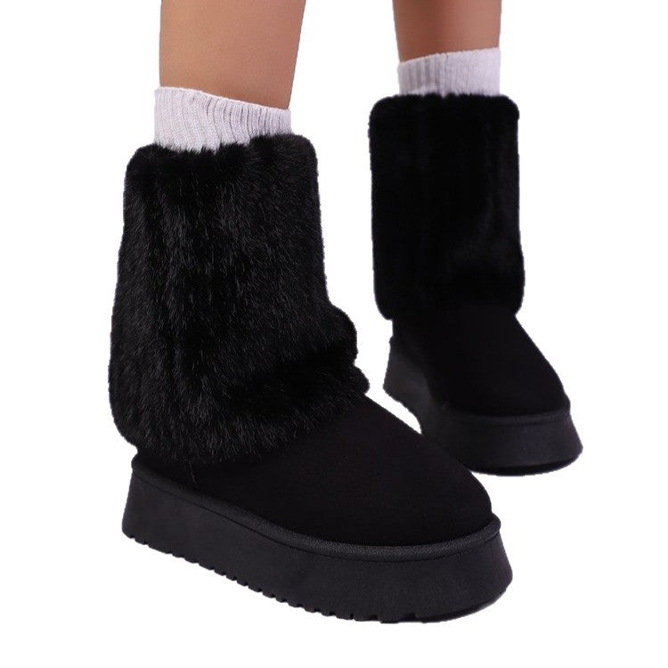 Vintage inspirierte Orthopädische Stiefel