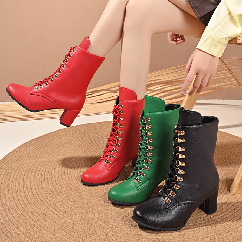 Vintage inspirierte Orthopädische Stiefel