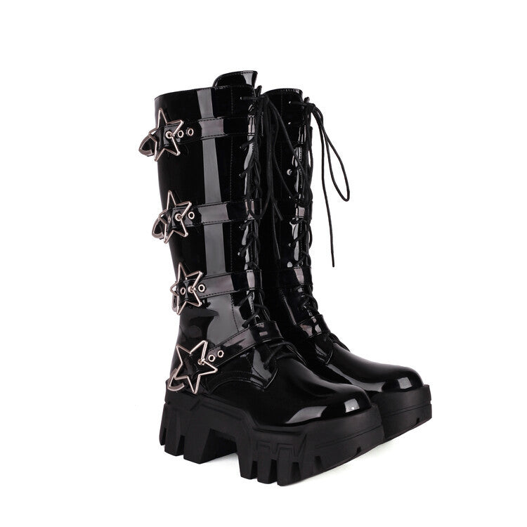 Vintage inspirierte Orthopädische Stiefel