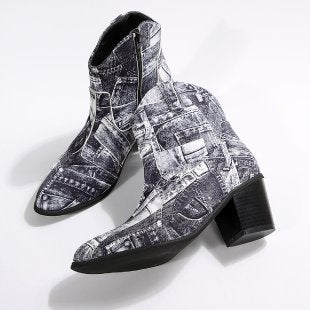 Vintage inspirierte Orthopädische Stiefel