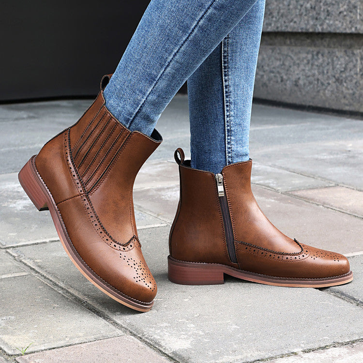 Klassische Orthopädische Schuhe mit zeitlosem Stil