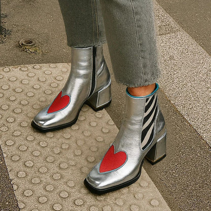 Wunderschön gefertigte orthopädische Stiefel