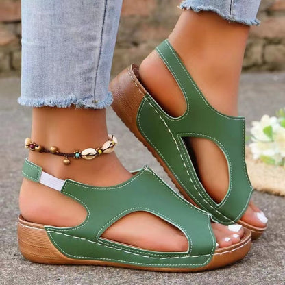 Vintage inspirierte Orthopädische Sandalen