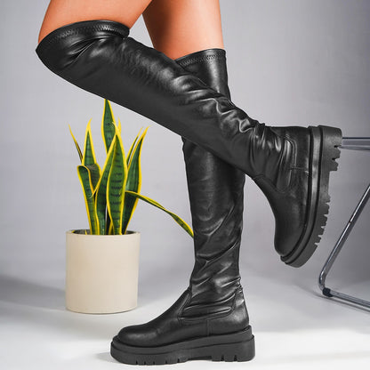 Vintage inspirierte Orthopädische Stiefel