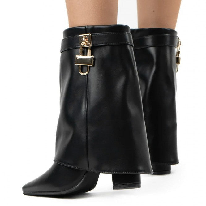 Klassische Orthopädische Stiefel mit zeitlosem Stil