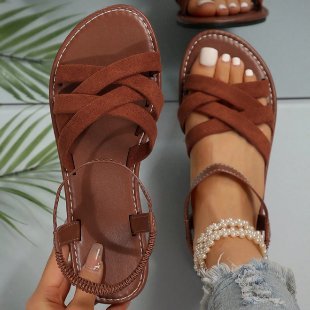 Klassische Orthopädische Sandalen mit zeitlosem Stil