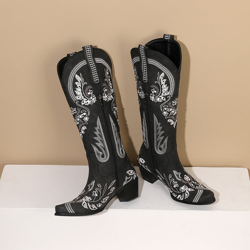 Vintage-inspirierte orthopädische Stiefel