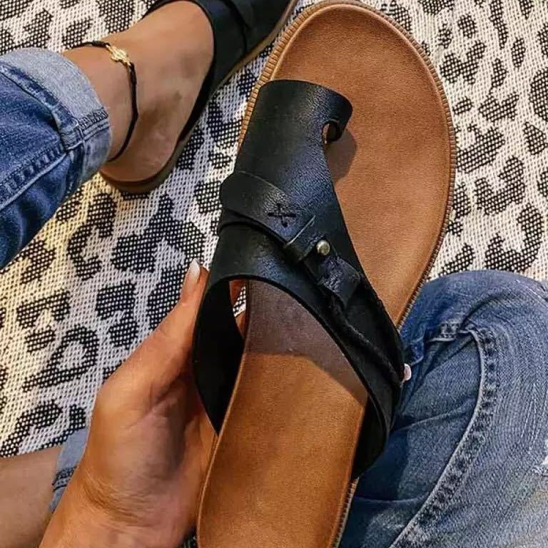 Vintage inspirierte Orthopädische Sandalen