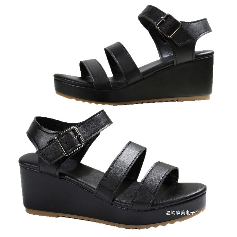 Klassische Orthopädische Sandalen mit zeitlosem Stil