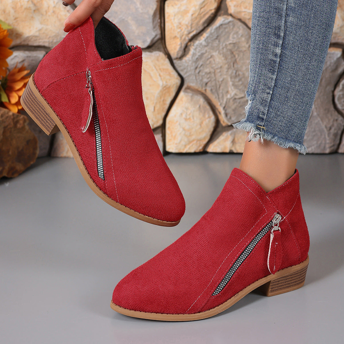 Anmutige Orthopädische Stiefel für modernen Look