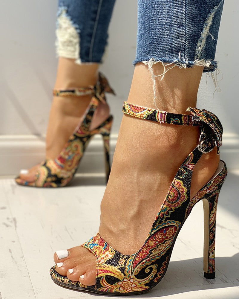 Vintage inspirierte Orthopädische Sandalen
