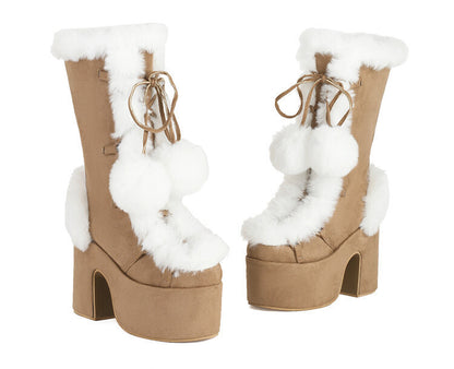 Klassische Orthopädische Stiefel mit zeitlosem Stil